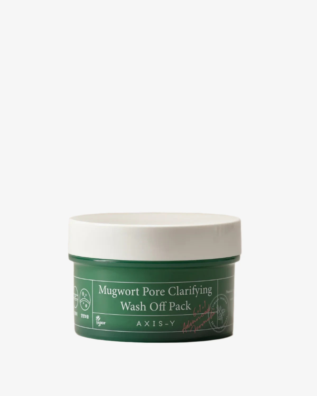 AXIS-Y Vegan CPNP MUGWORT PORE CLARIFYING WASH OFF PACK 100ML