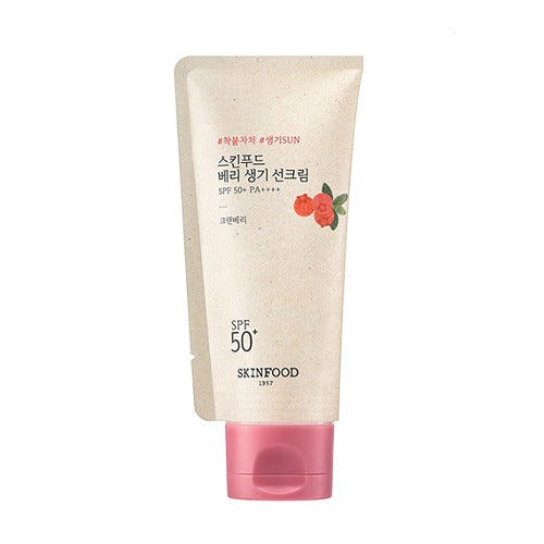 SKINFOOD, Berry Glowing Sun Cream, SPF 50+ PA++++, 1.69 fl oz (50 ml)