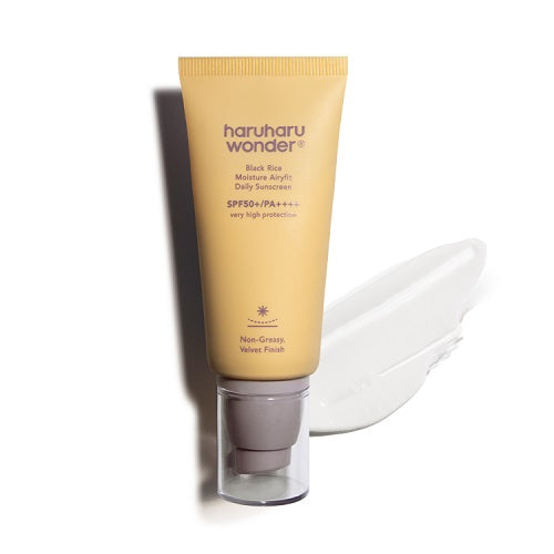 Haruharu Wonder Black Rice Moisture Airyfit Daily Sunscreen SPF50+ PA++++ 50ml