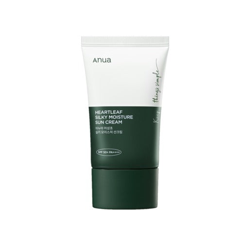 ANUA Heartleaf Silky Moisture Sun Cream SPF50+ PA++++ 50ml
