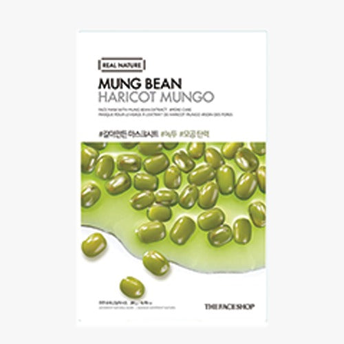 THE FACE SHOP Real Nature Mung Bean Sheet Mask