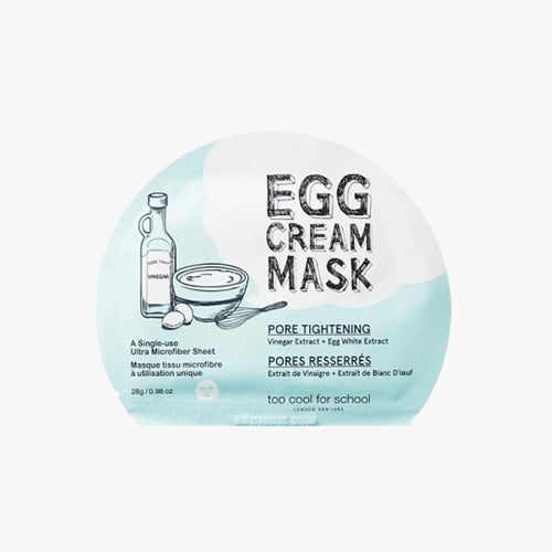 TOO COOL FOR SCHOOL EGG CREAM MASK PORE TIGHTENING (28G*5EA)
