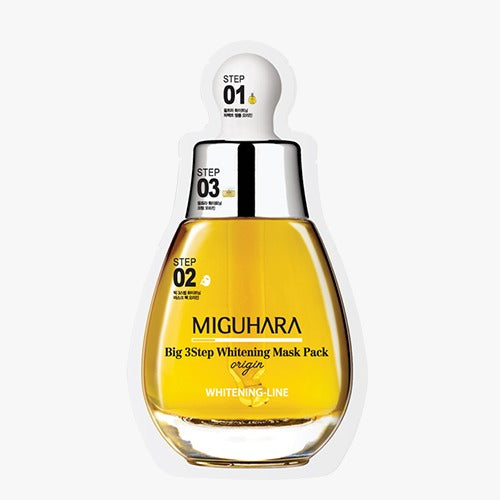 MIGUHARA CPNP BIG 3 STEP WHITENING MASK PACK ORIGIN