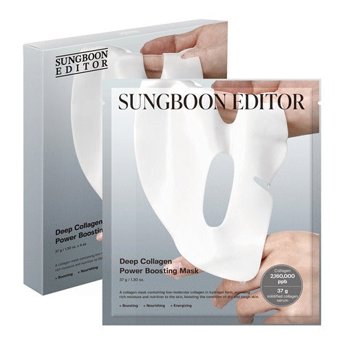 SUNGBOON EDITOR DEEP COLLAGEN POWER BOOSTING MASK (37G*4EA)