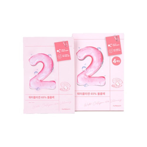 NUMBUZIN NO.2 WATER COLLAGEN 65% VOLUMING SHEET MASK (27G*4EA)