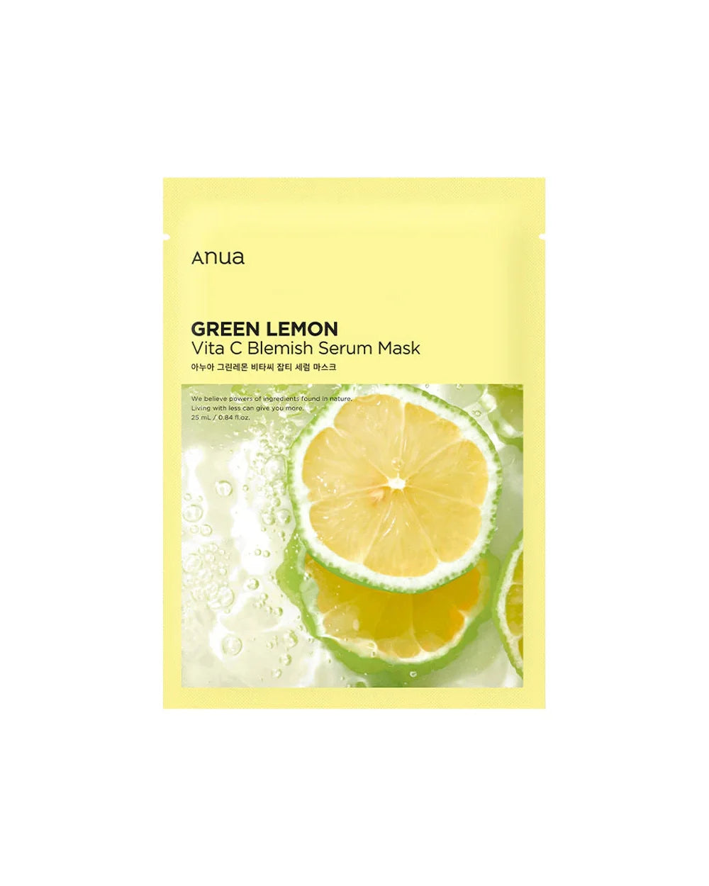 Anua GREEN LEMON VITA C BLEMISH SERUM MASK (25ML*1EA)
