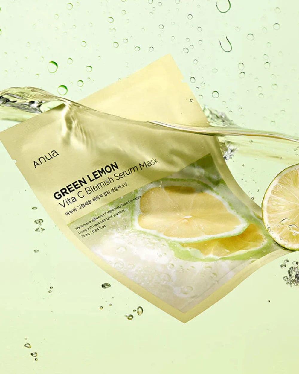 Anua GREEN LEMON VITA C BLEMISH SERUM MASK (25ML*1EA)