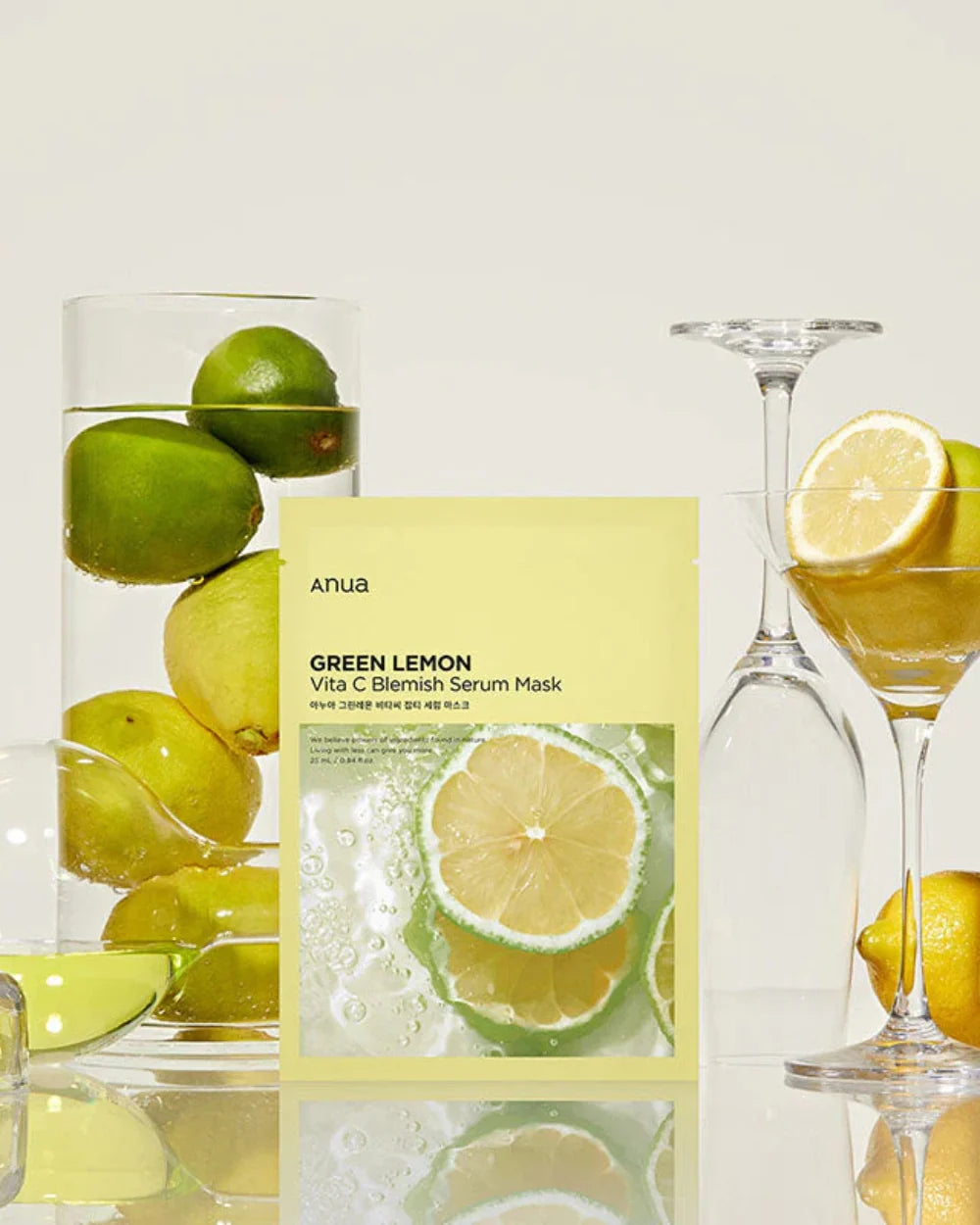 Anua GREEN LEMON VITA C BLEMISH SERUM MASK (25ML*1EA)
